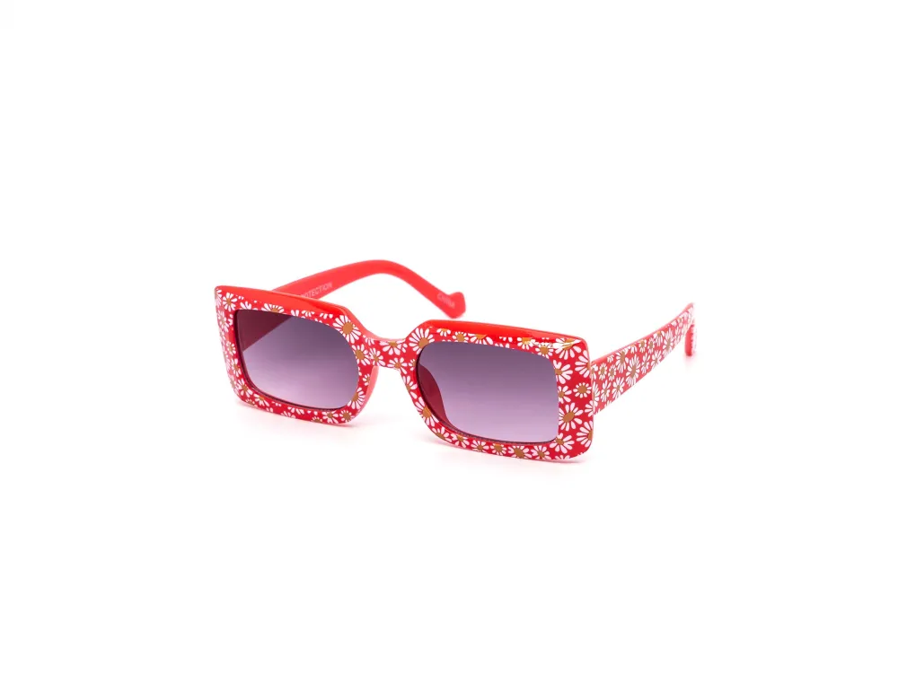 12-Pack Kids Chunky Square Gradient Sunglasses