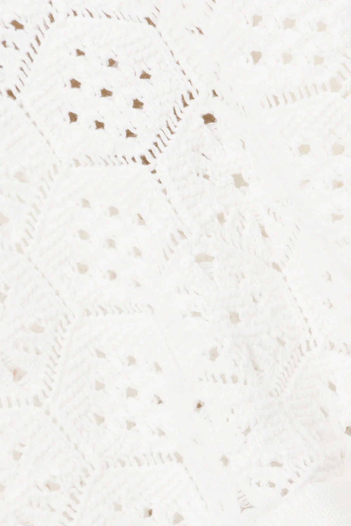 Crochet Cut Out Spaghetti Strap Top