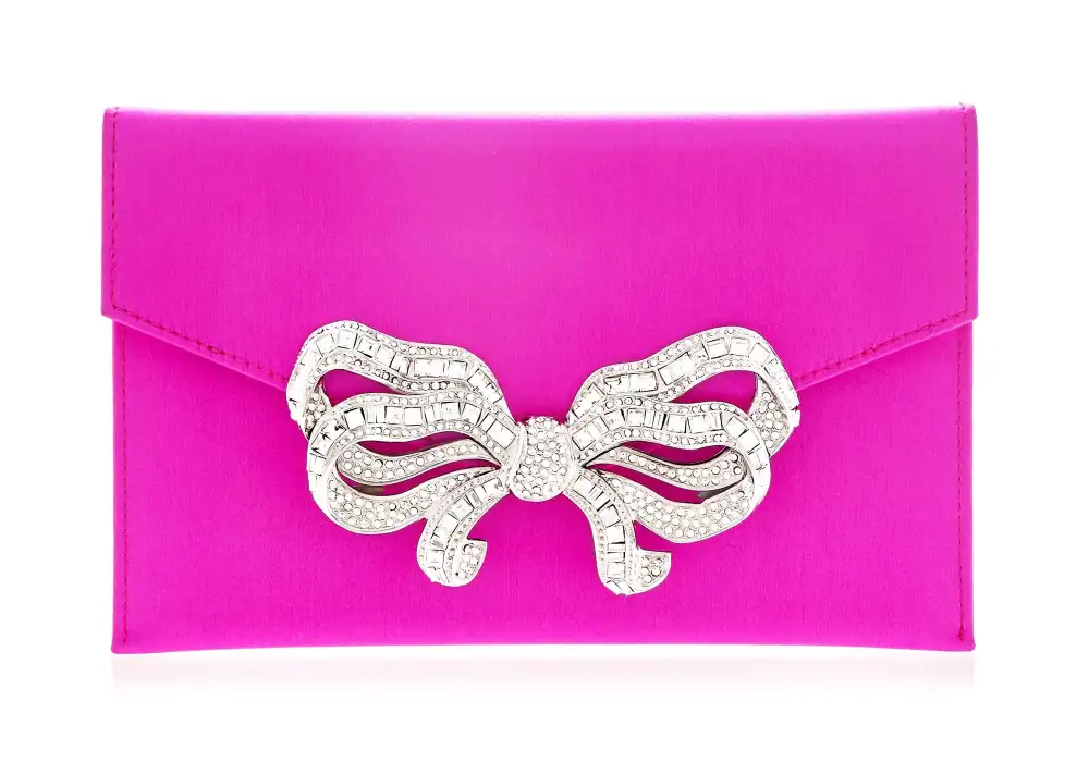 Elegant Bow Envelope Statement Clutch