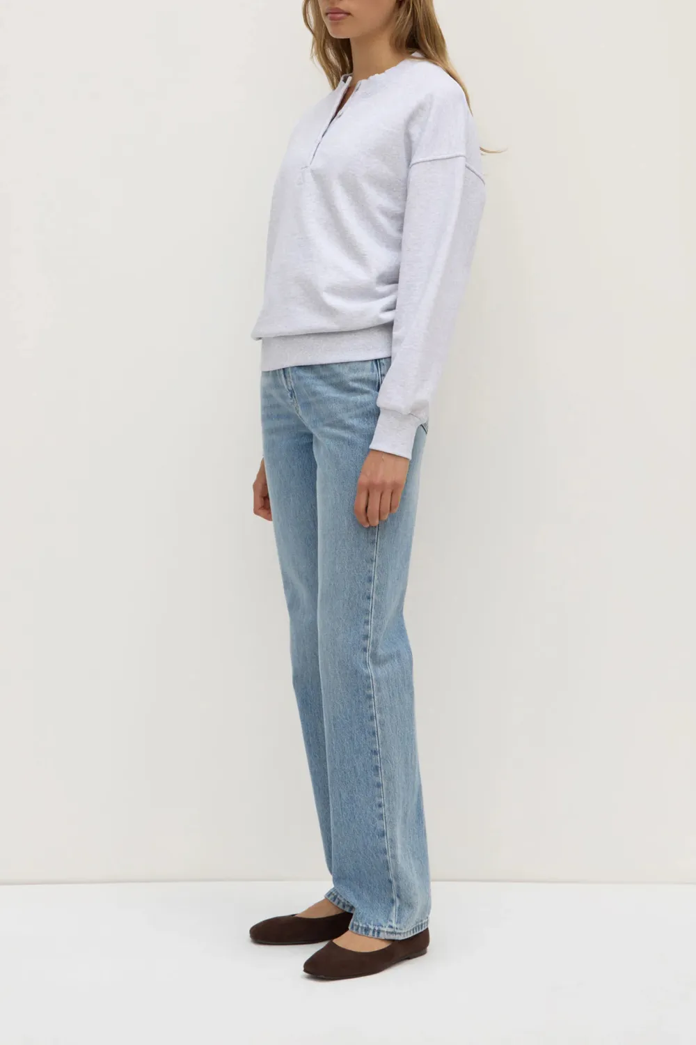 Round Neck Pure Wool T-Shirt