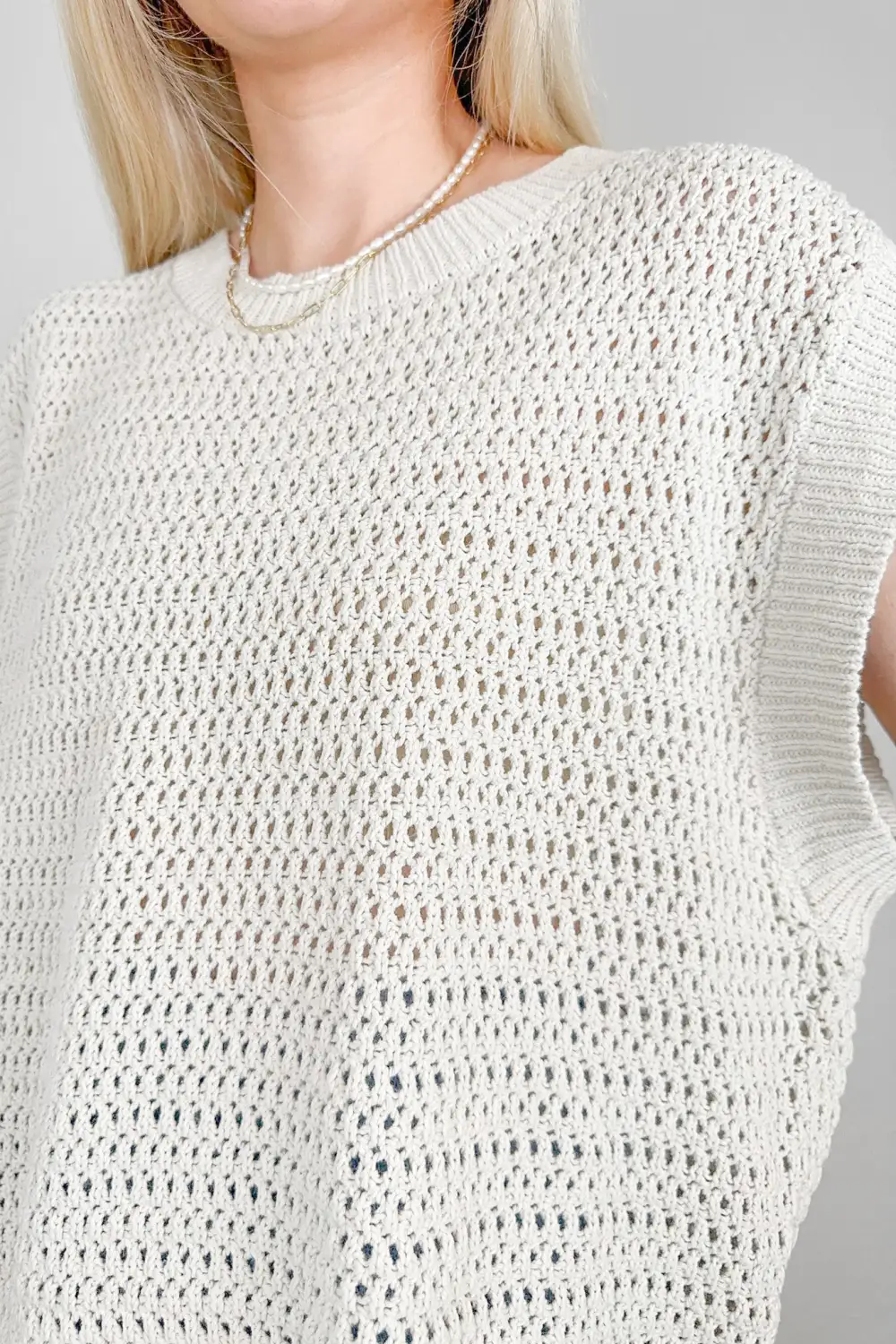Soft Knit Sweater Vest