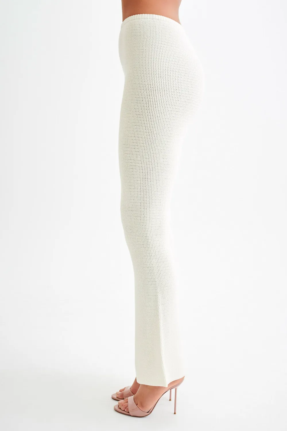 Skinny Straight Leg Knit Pant
