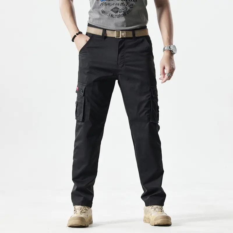 Men's Durable Cotton Cargo Pants