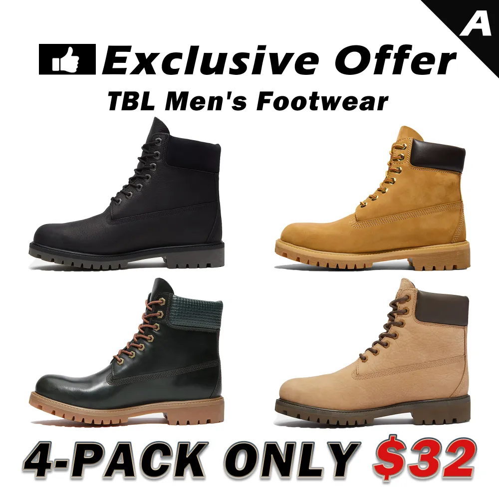 TBL Premium 6-Inch Waterproof Boots for Men & Women | Classic Leather, All-Season Wear