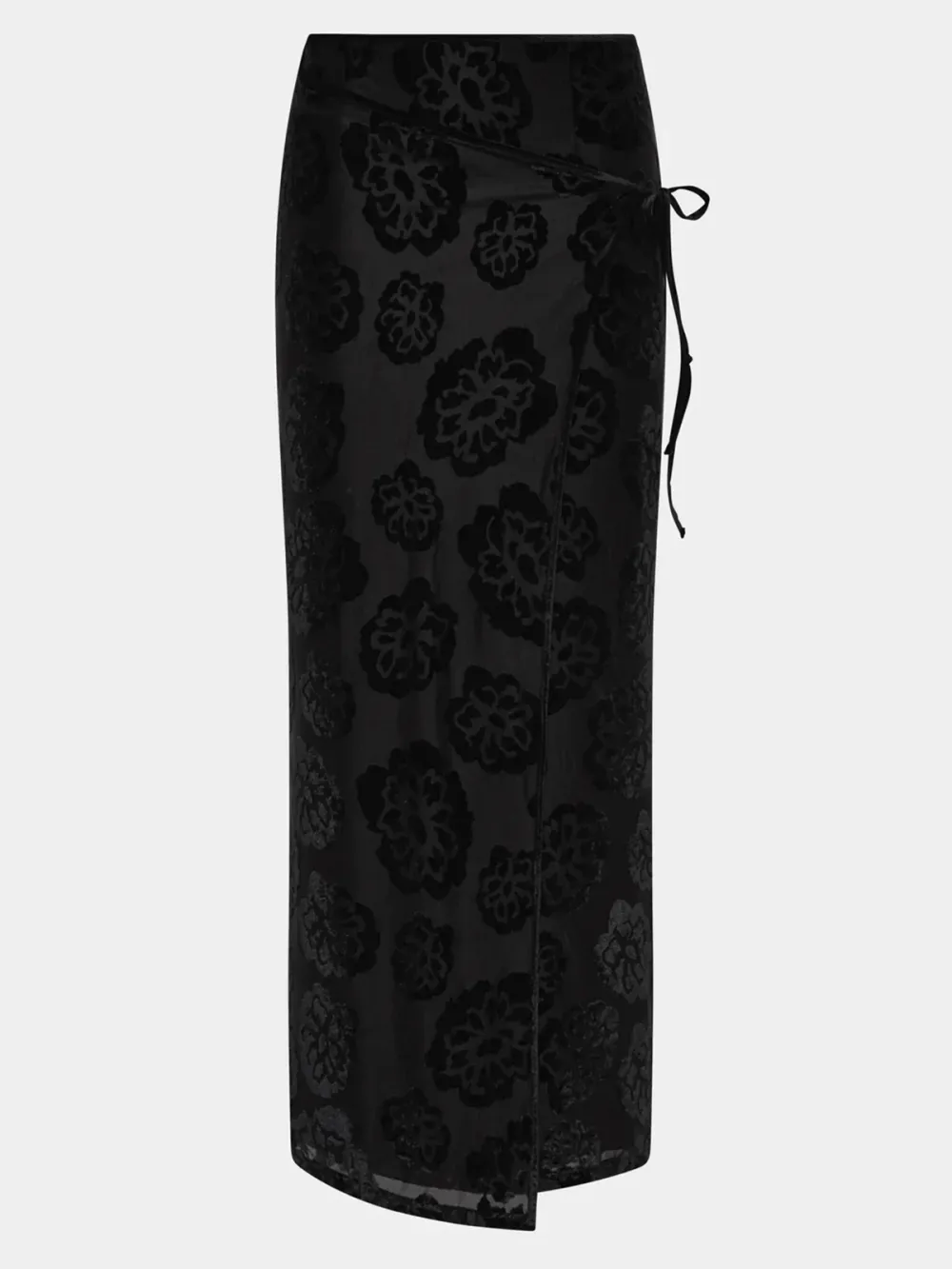 Casual Style Wrap Skirt Midnight