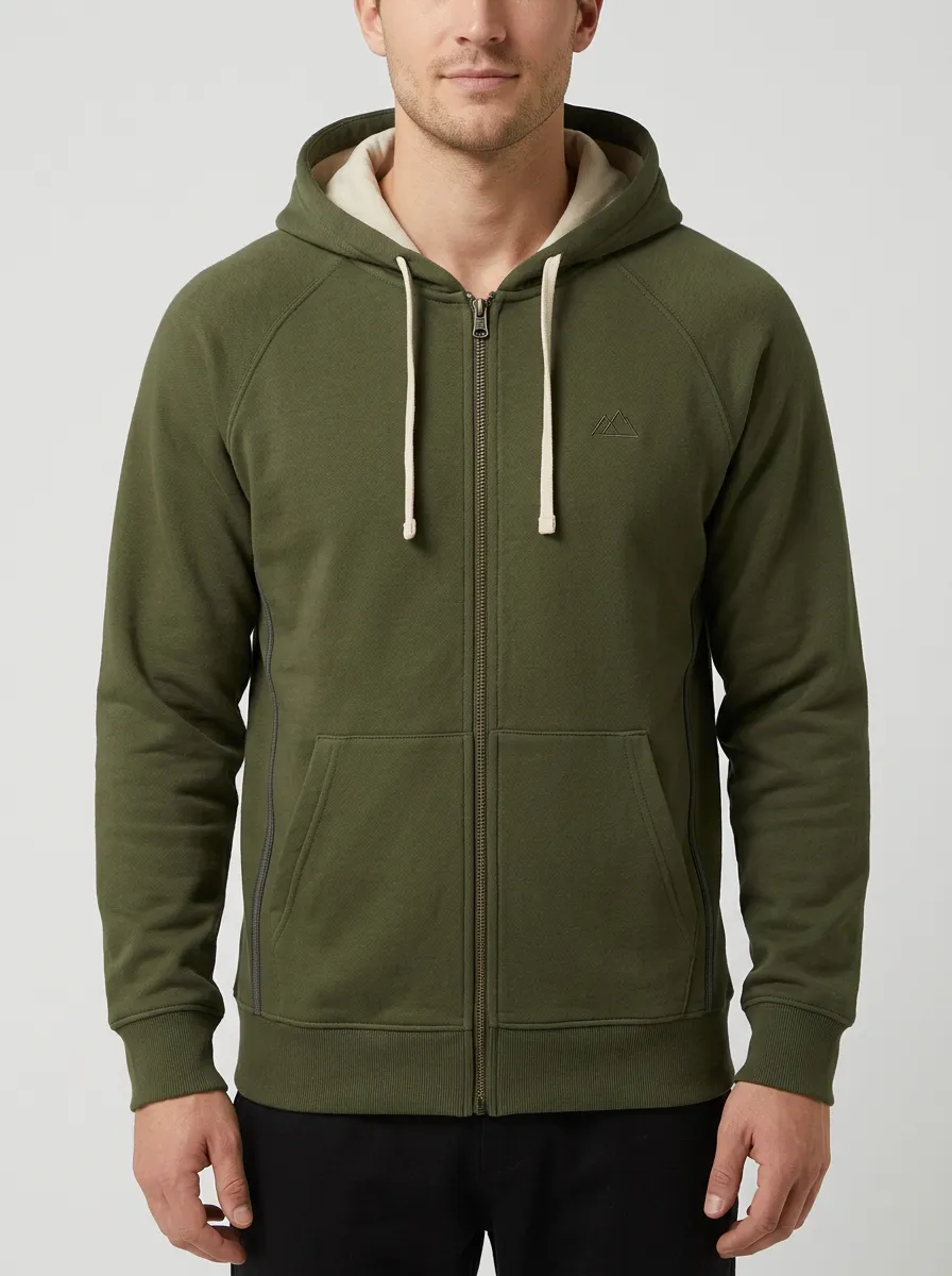 Athletic Embroidered Mountain Graphic Daily Wear Men's Sport Jacket