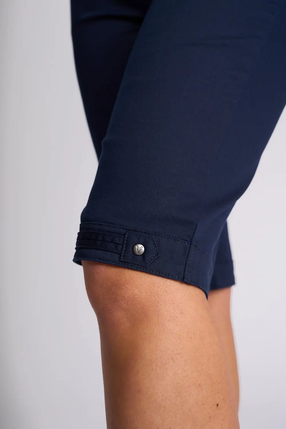 Women's Classic Knee-Length Stretch Shorts