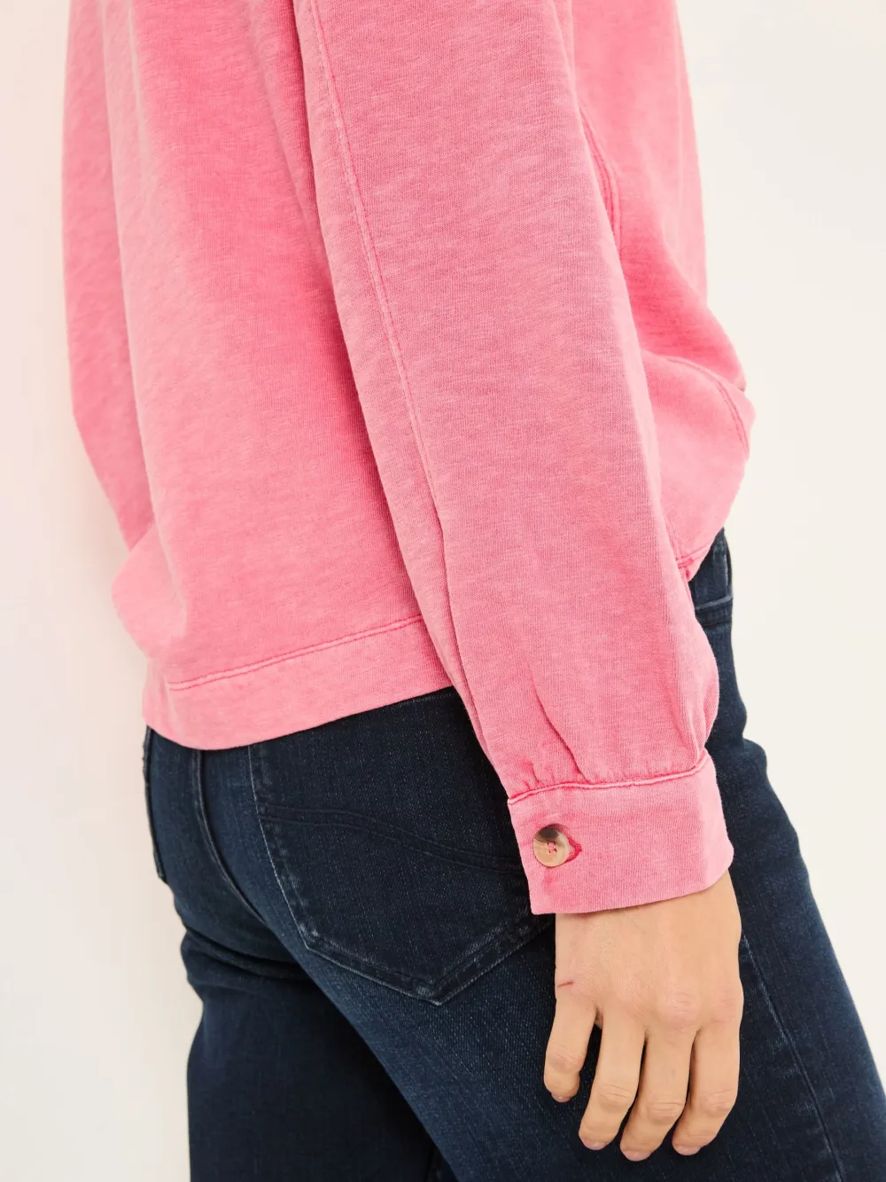 Gia Blush Pink Crew Sweat Top