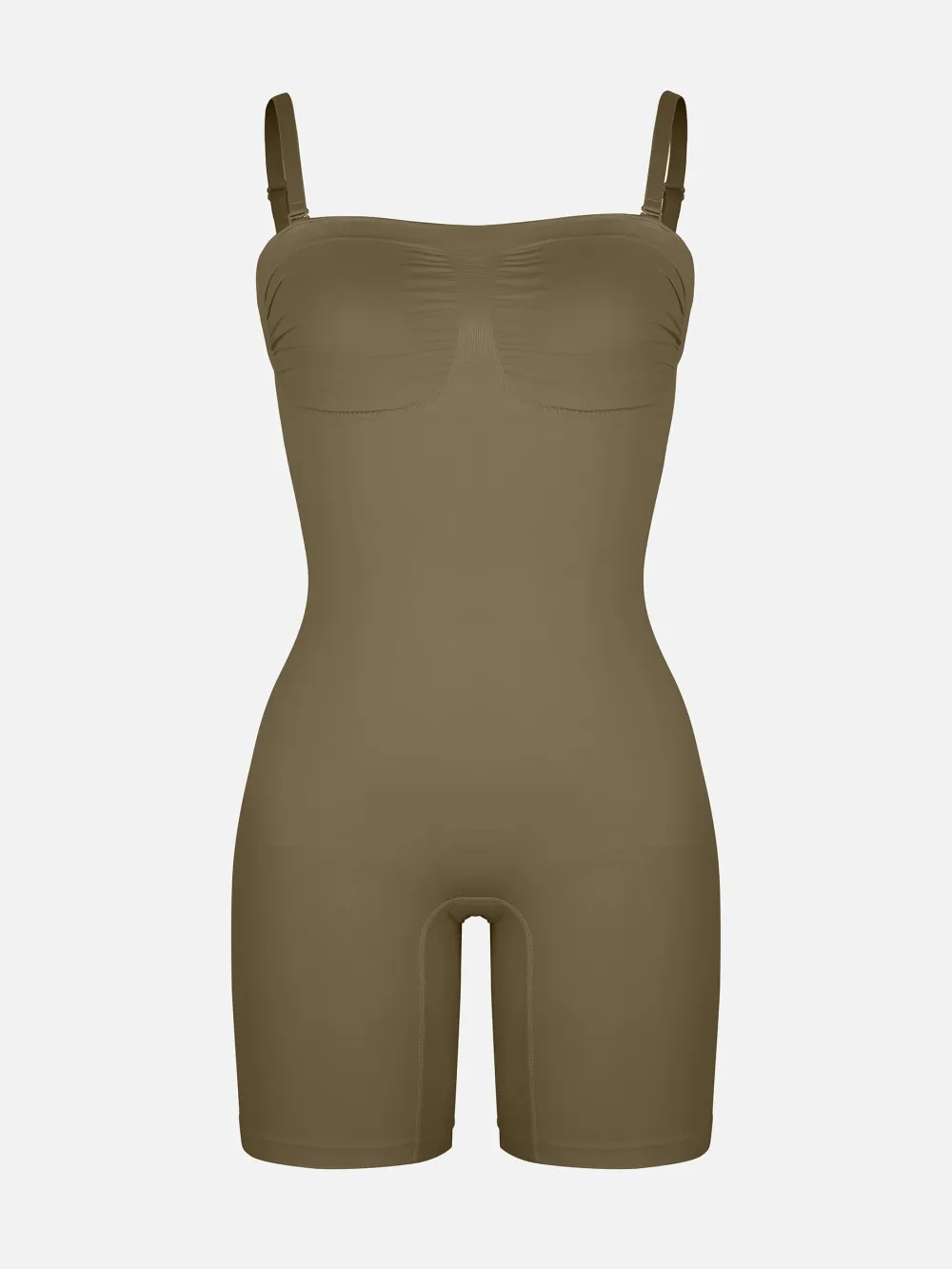 Seamless Strapless Shaping Bodysuit