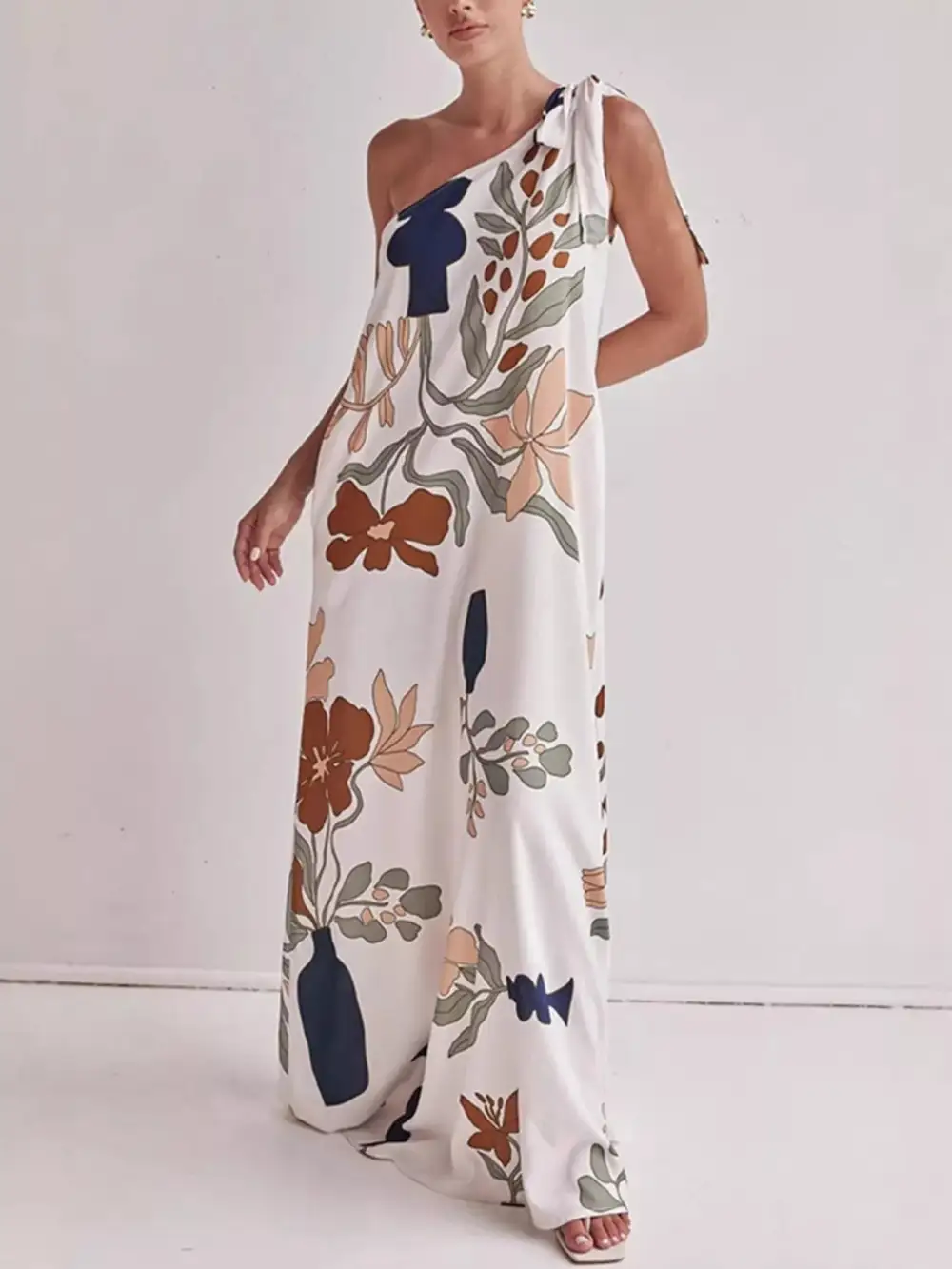 Floral Printed Maxi Dress