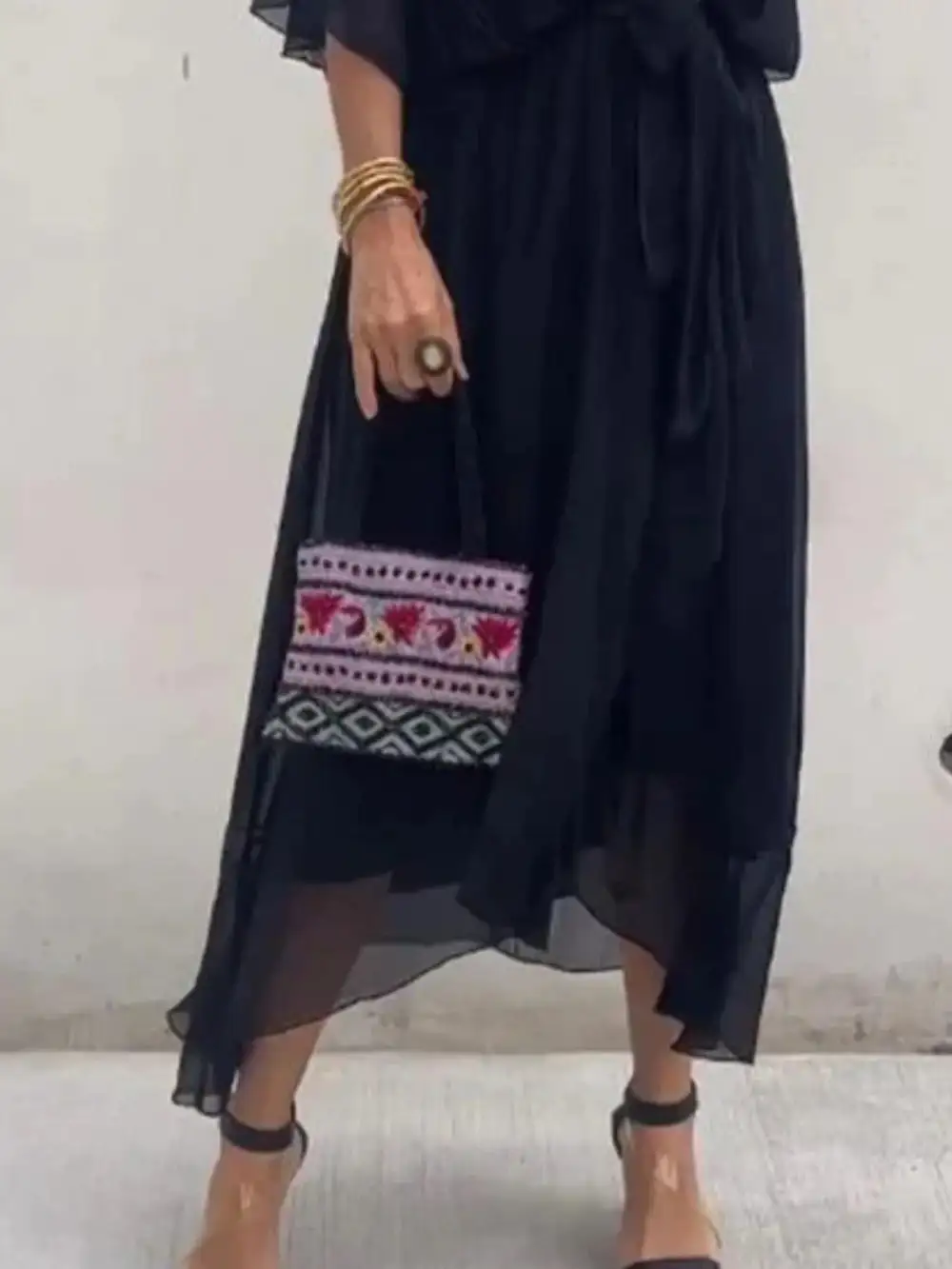 Easy Fit Midi Clean Line Dress