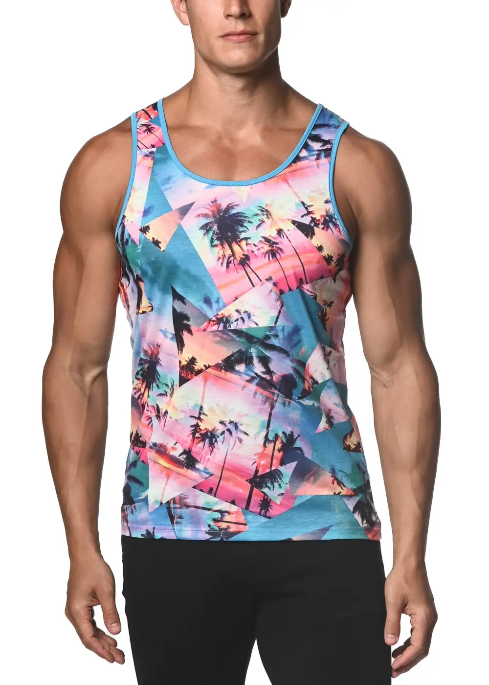 Comfort Printed Jersey Tank Top
