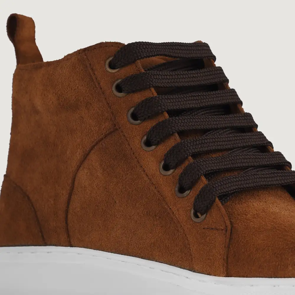 Casual Suede High Top Skate Shoes