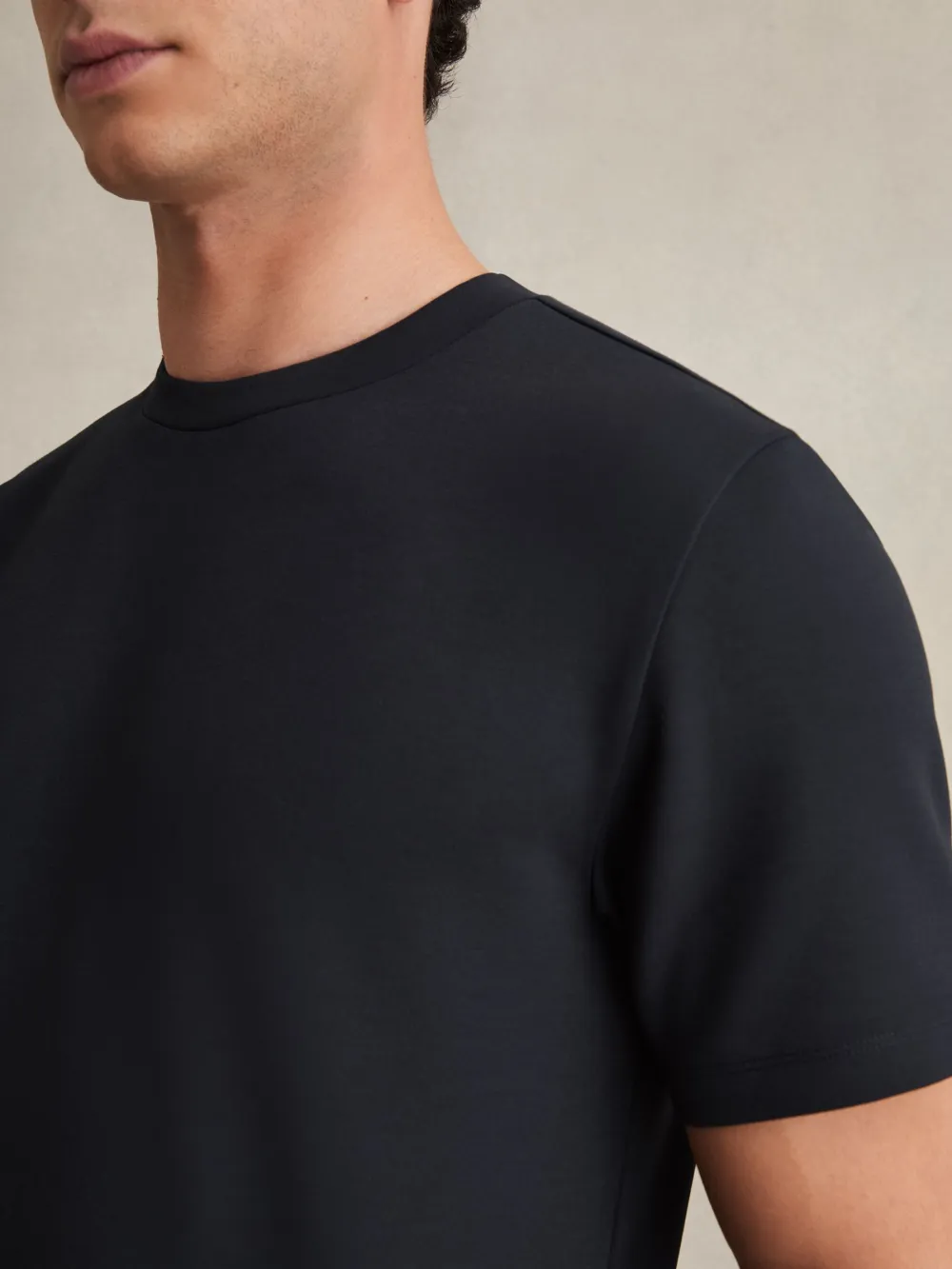 Comfortable Blended Breathable Men's Short Sleeve