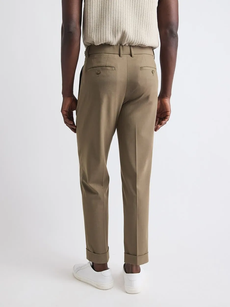 Dark Tan Tapered lLg Pant