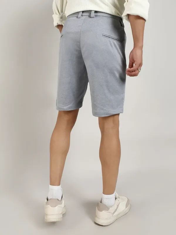 Casual Style Straight-Fit Shorts