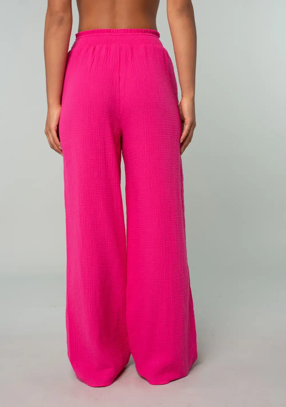 High Rise Wide Leg Pants