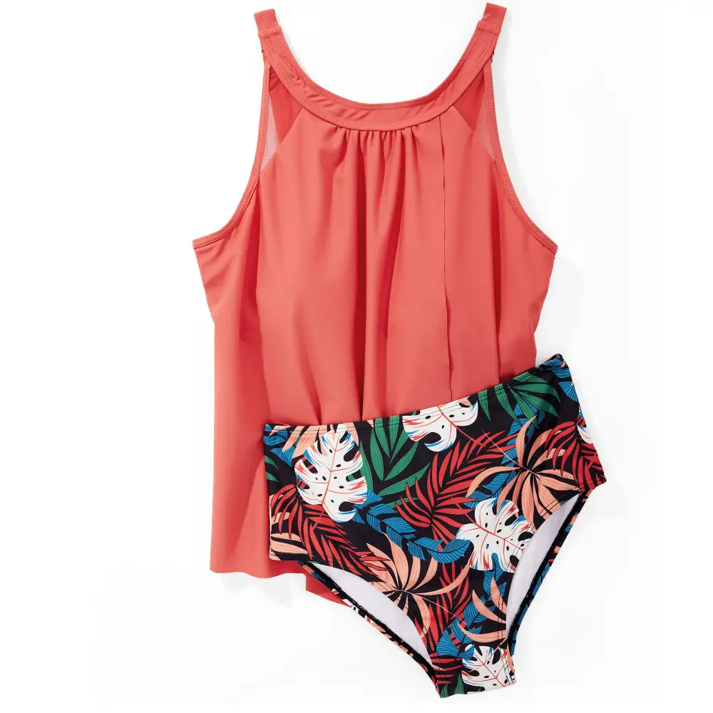 Summer Seaside Tankini Set