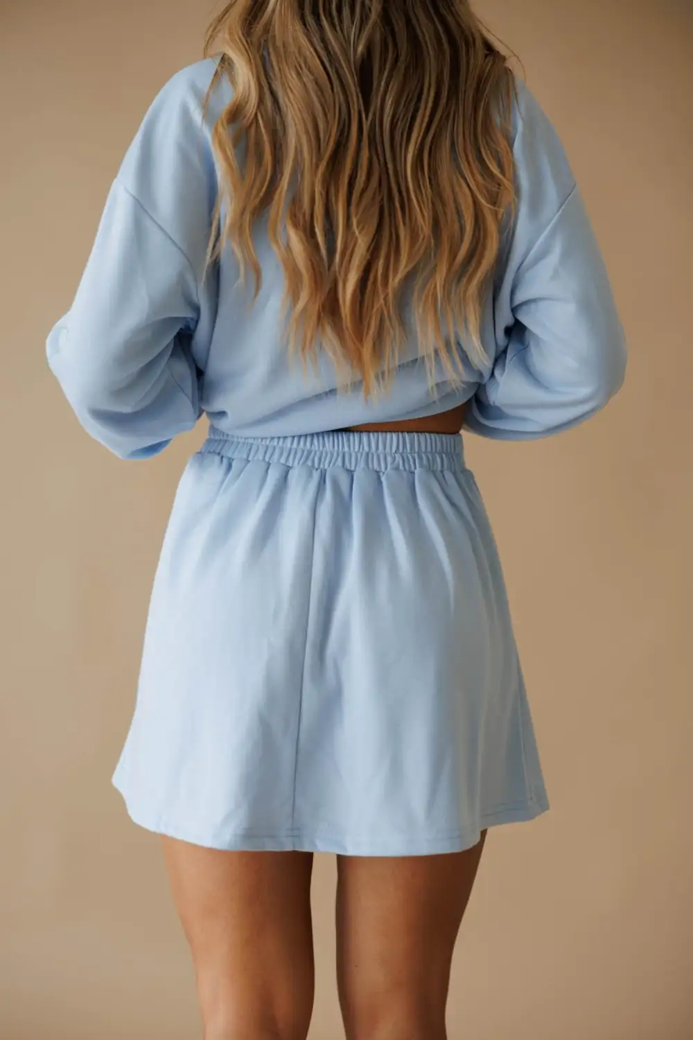 Pleated Mini Skirt