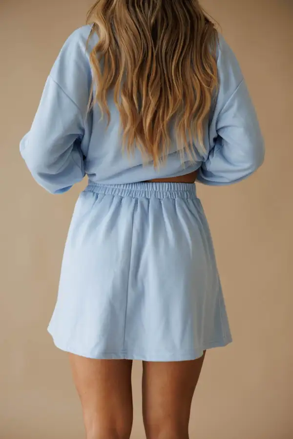 Pleated Mini Skirt