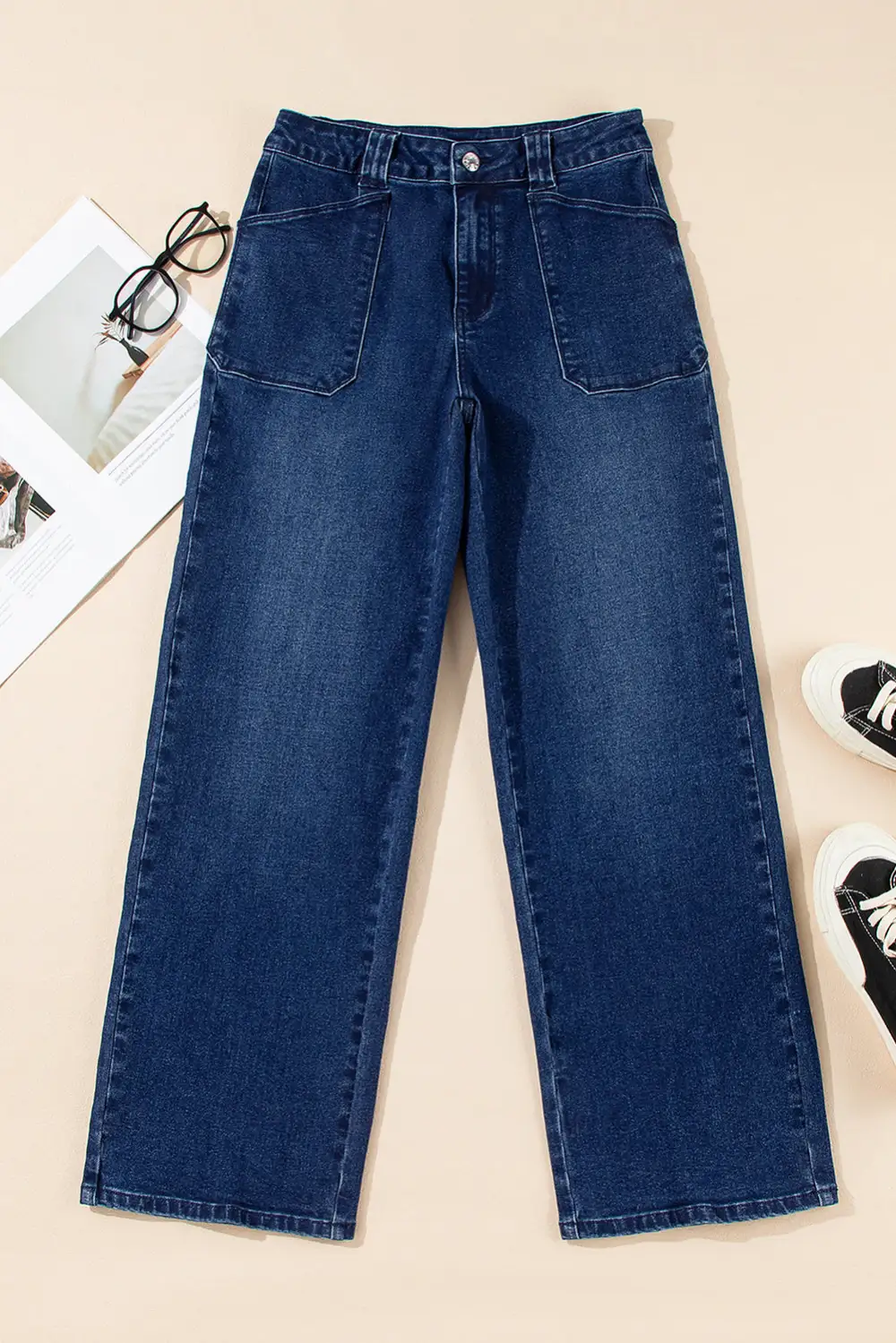 Everyday Straight Leg Mid-rise Relaxed Jeans
