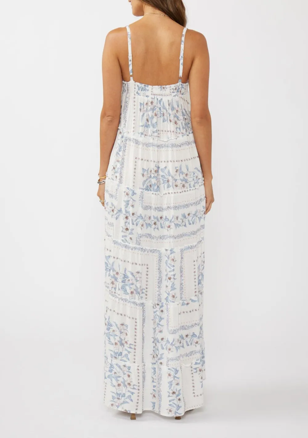 Tie Front Maxi Cami Dress