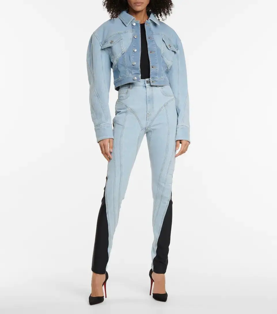 Skinny Stretch Denim Jeans