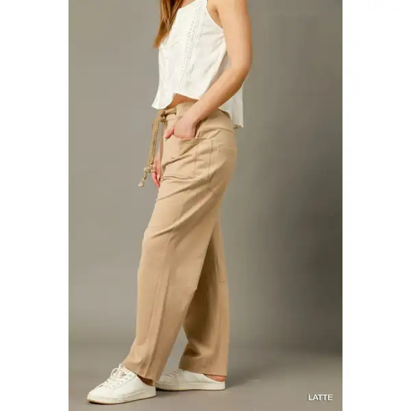 Cargo Inspired Drawstring Pants