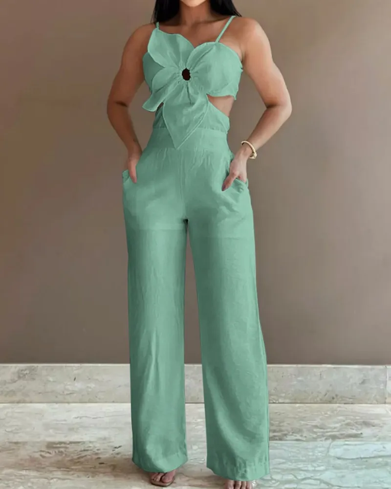 Simple Look Jumpsuit