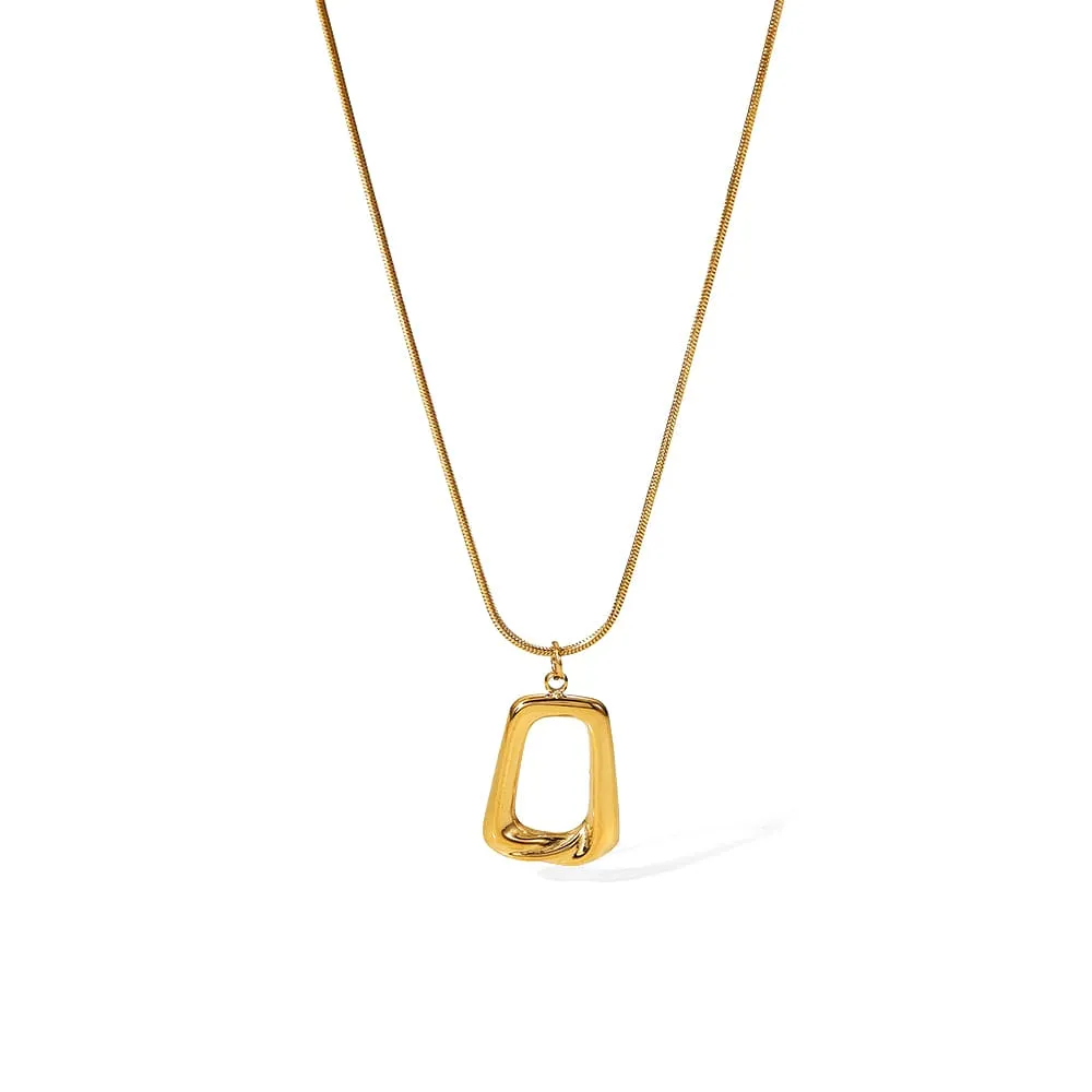 Pendant Square Chain Necklace