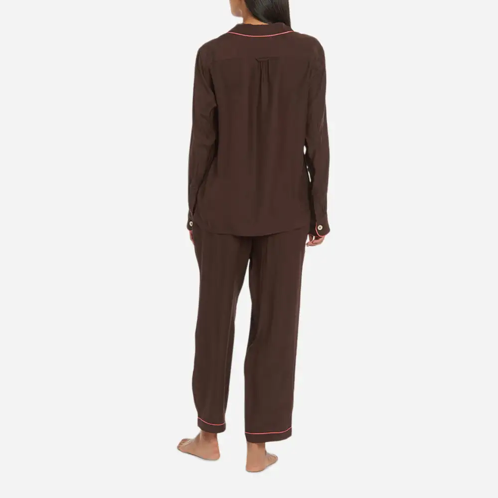 Washable Silk Long PJ Set