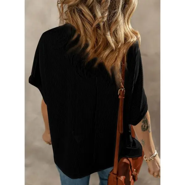 Women's Summer Casual Short Sleeve 6-pack