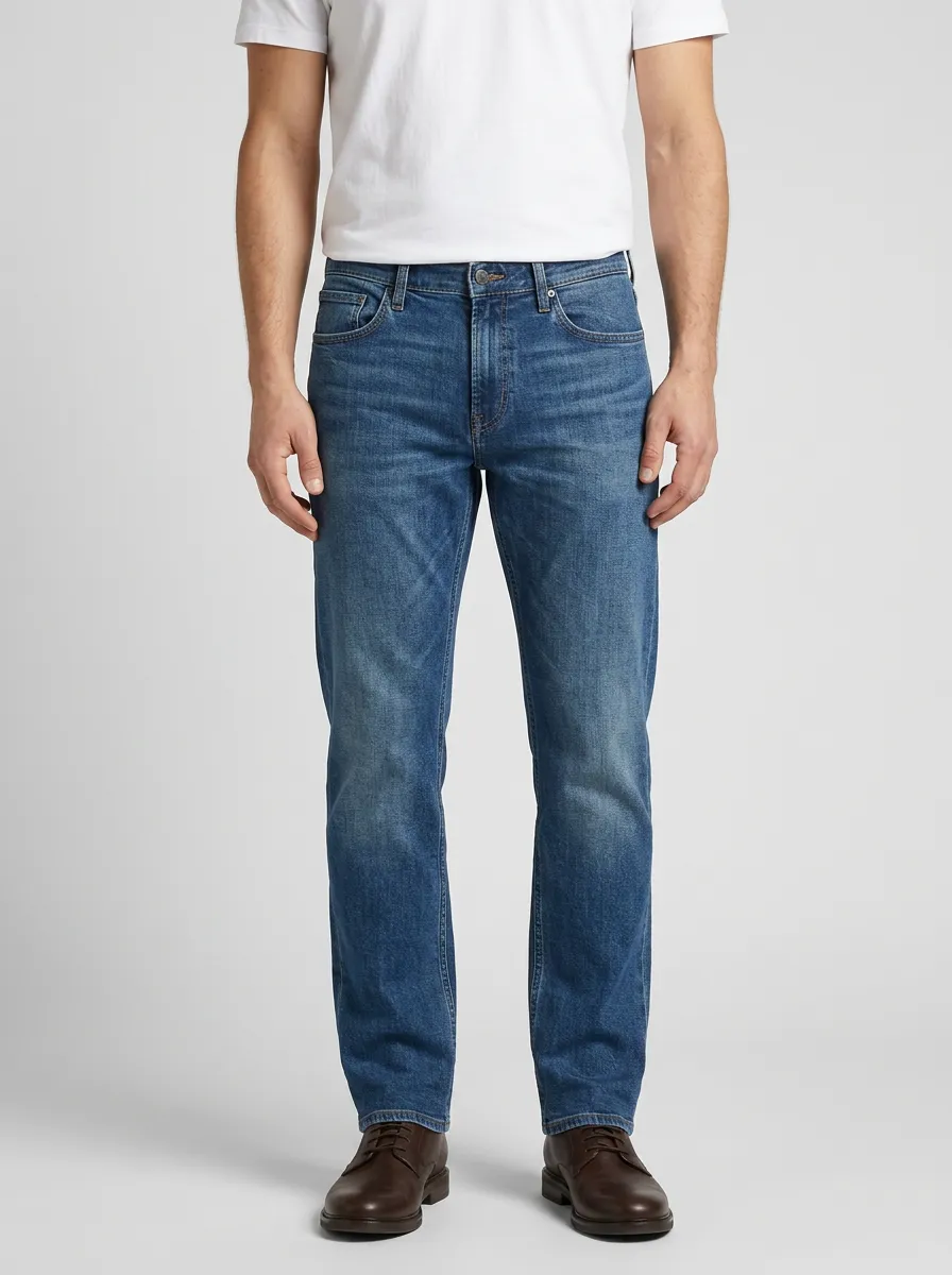 Relaxed Everyday Washed Jeans