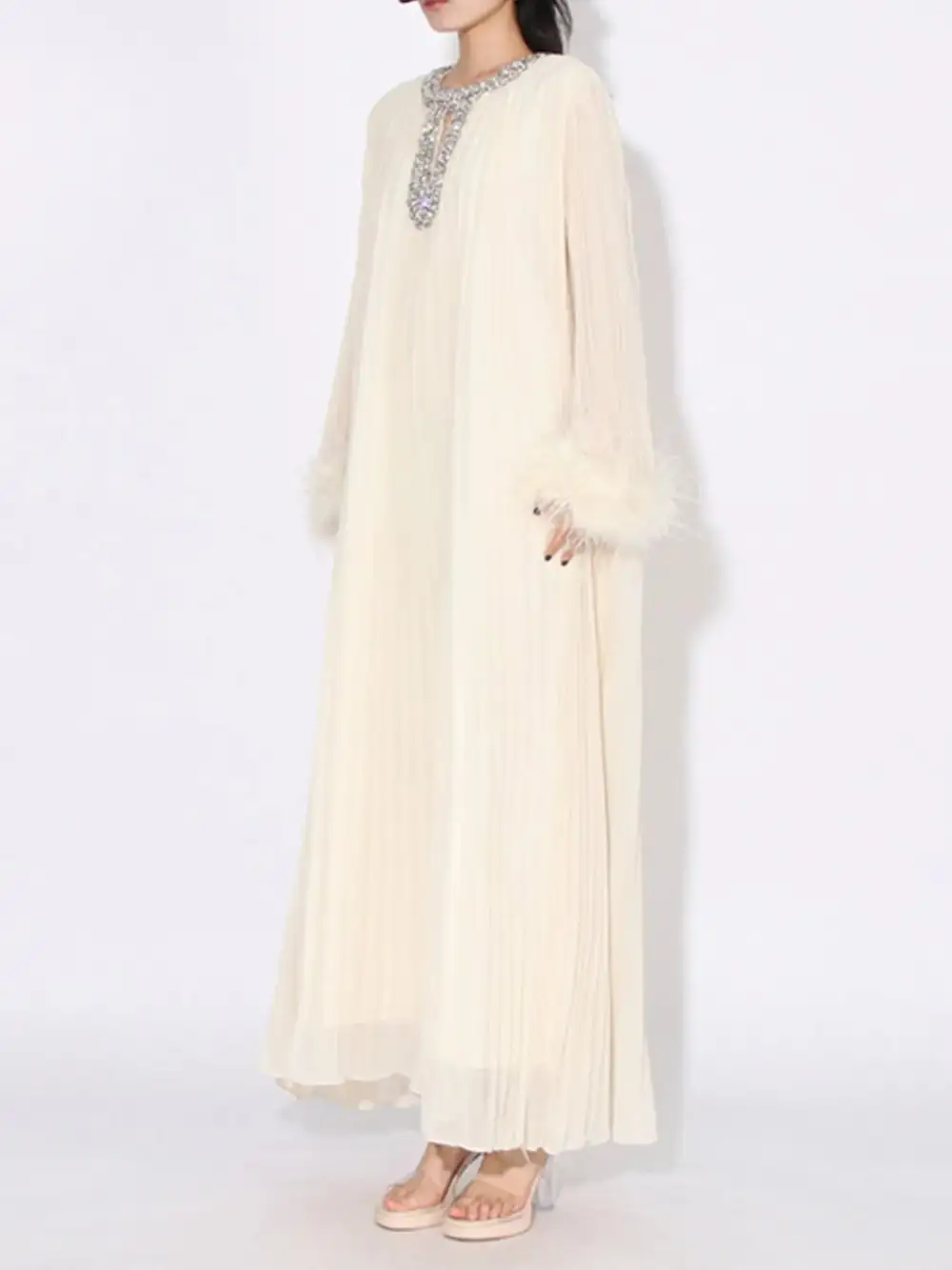 Finish Long Sleeve Maxi Dress