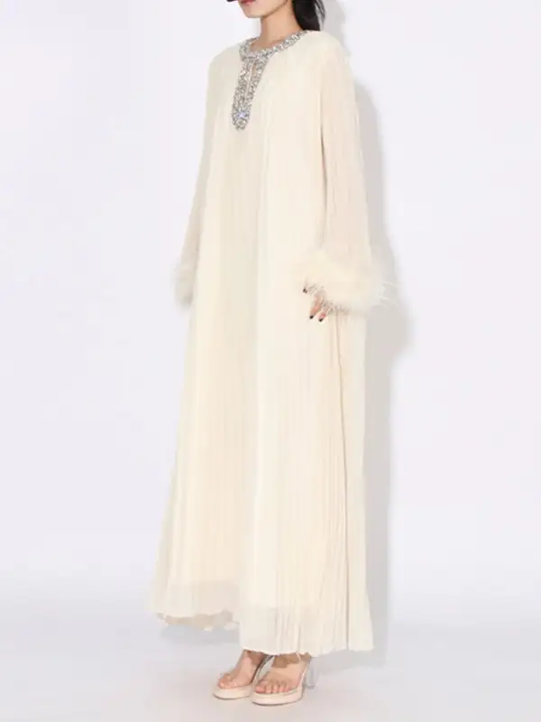 Finish Long Sleeve Maxi Dress