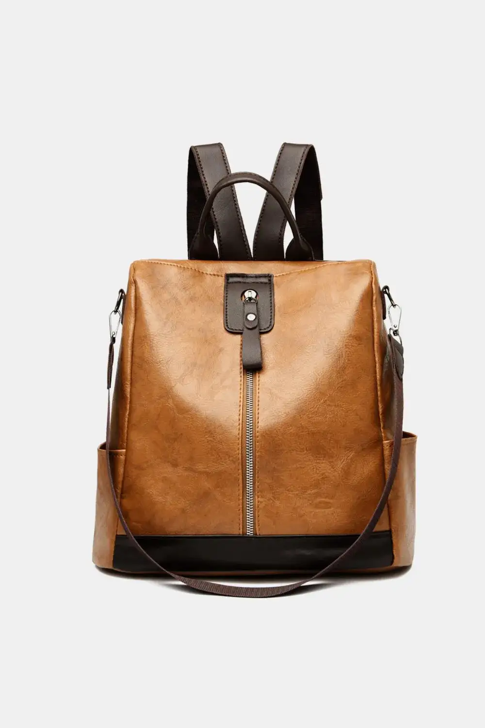 Refined Vegan Leather Backpack