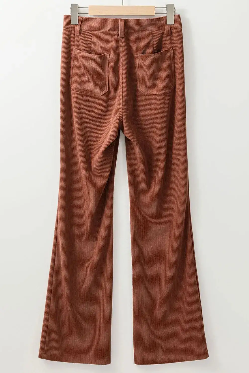 Lightweight High Waist Pocket Detail Pants