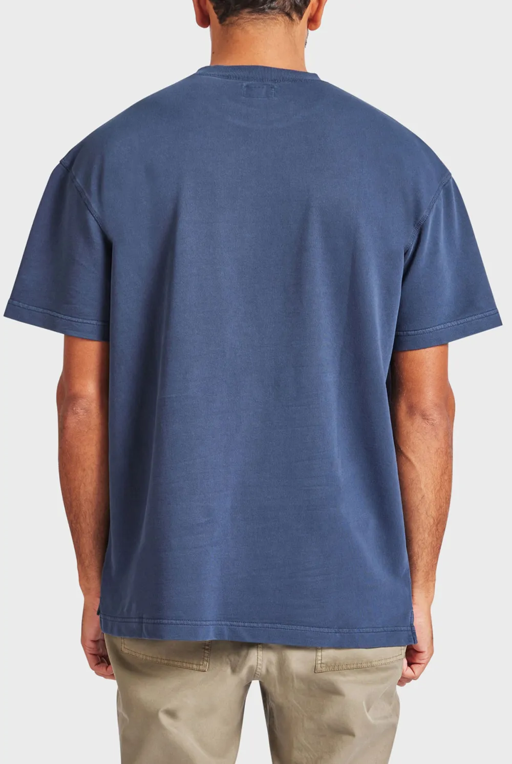 Short Sleeve Crew Neck Plain Tee