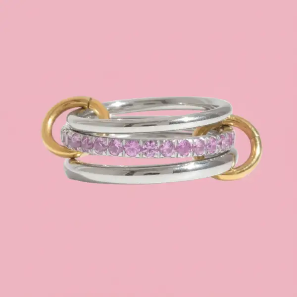 Polished Triple Accent Ring