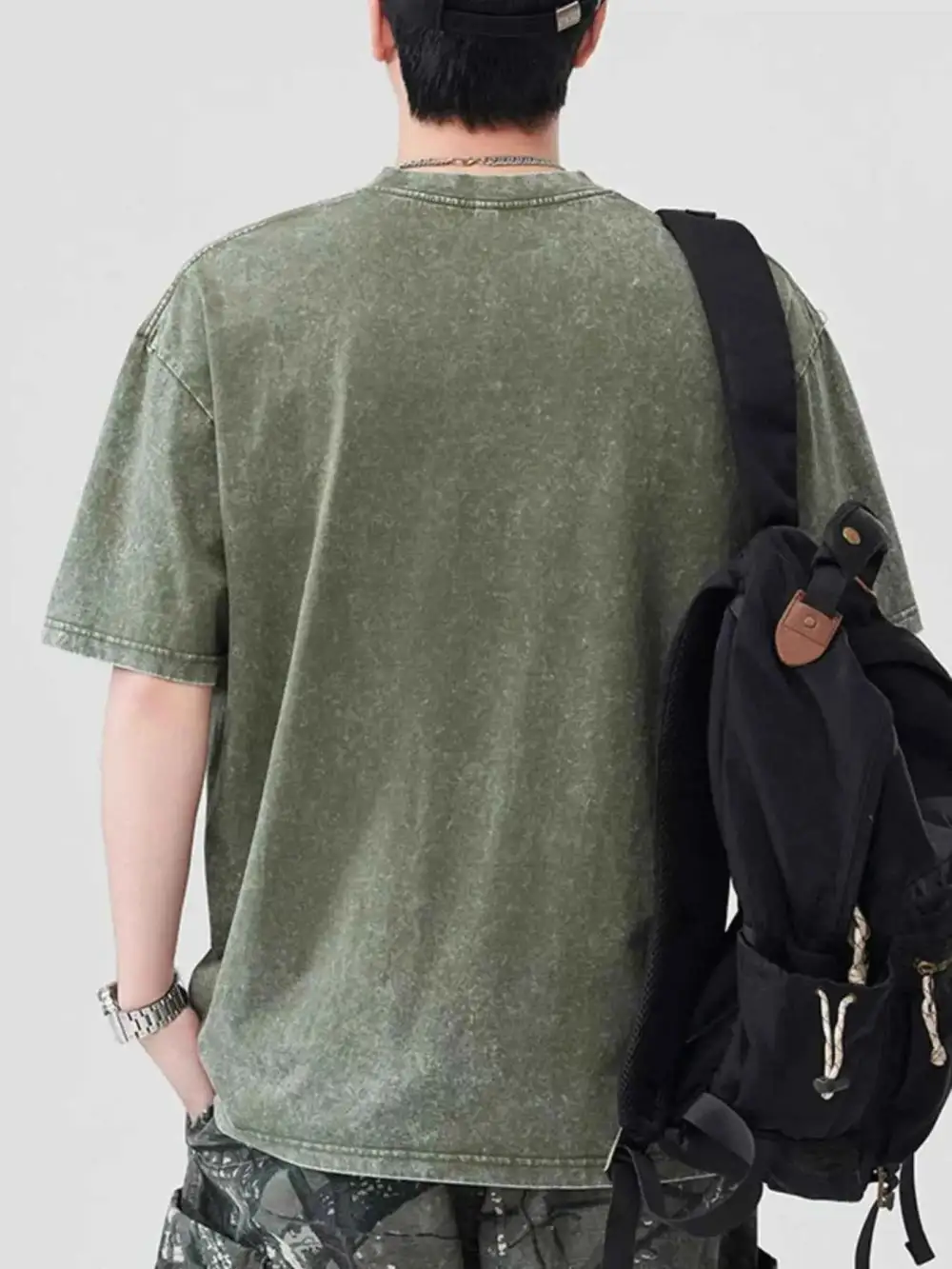 Graphic Round Neck Short Sleeve T-Shirt