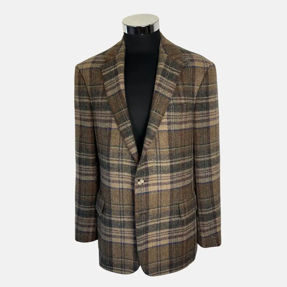 Formal Contemporary Wool Tailored Blazer Jacket