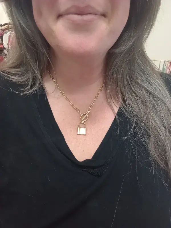 Lock Chain Necklace