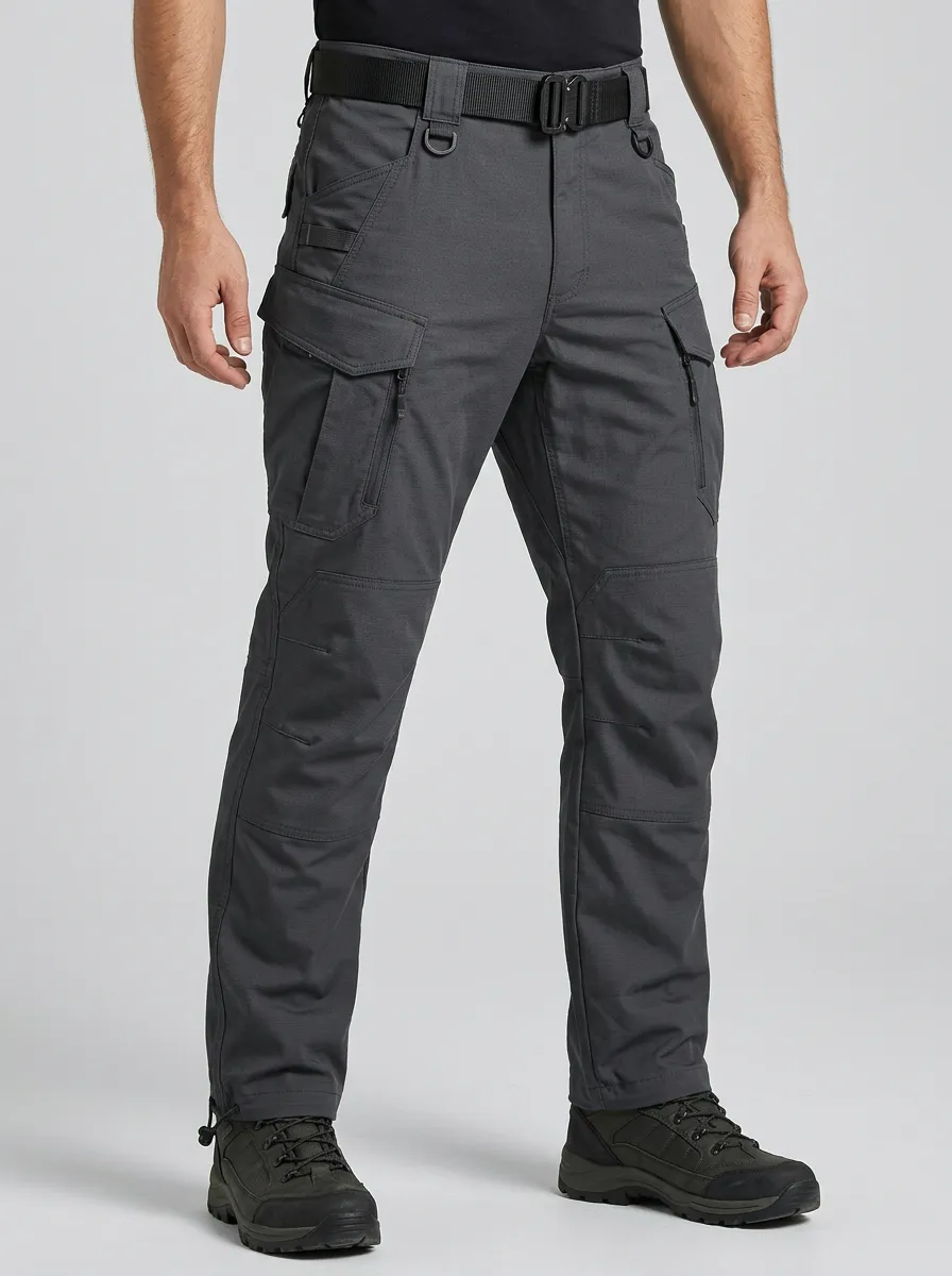 Everyday Multi-Pocket Cargo Tactical Casual Look Unisex Tactical Cargo Pants