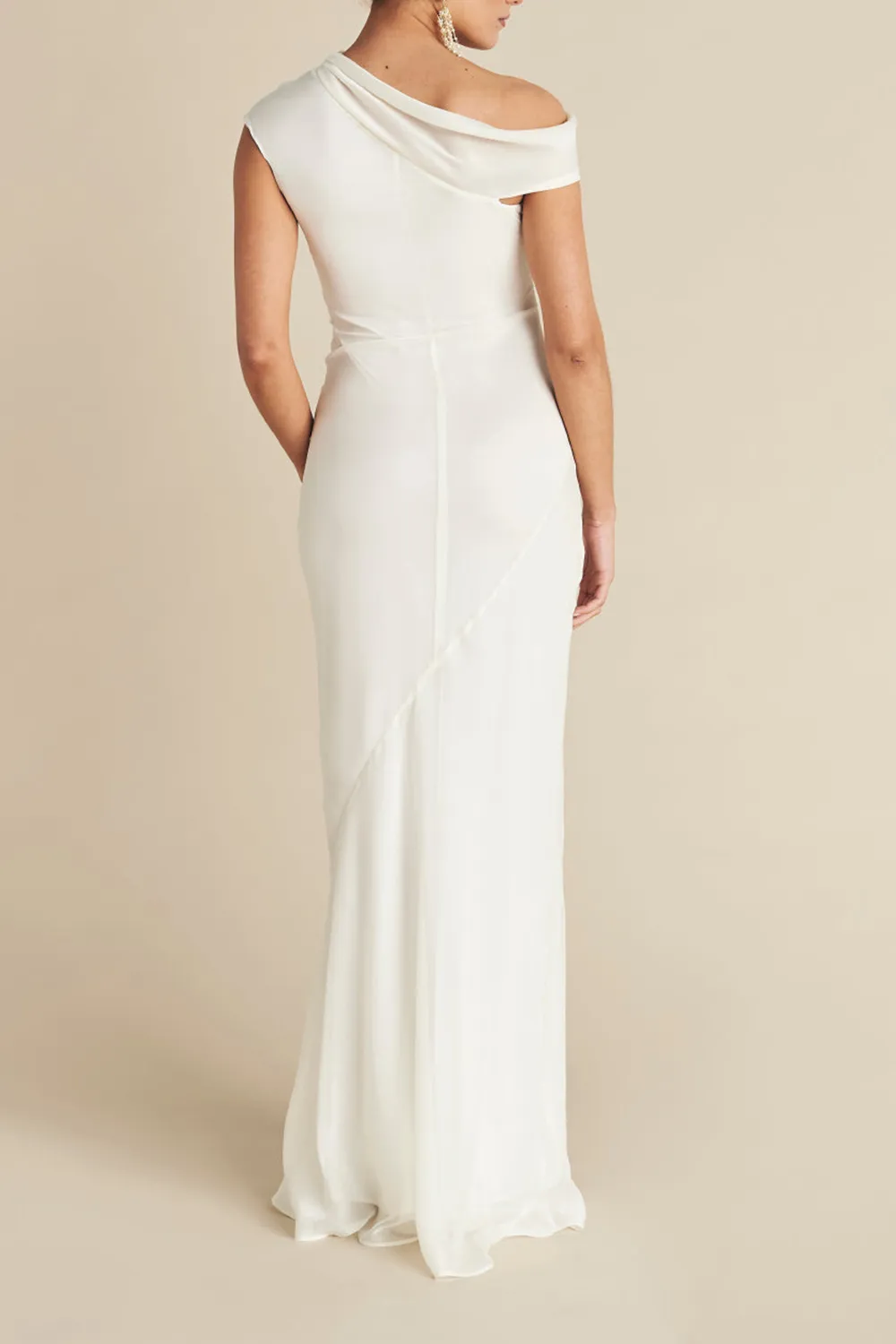Women's off-shoulder Slim Fit Marguerite Dress