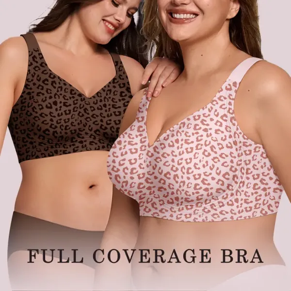 Women Jelly Wireless Womens Comfortable Wireless Bras Push Up Bralettes Seamless Tshirts Bras Deep V Everyday Bras