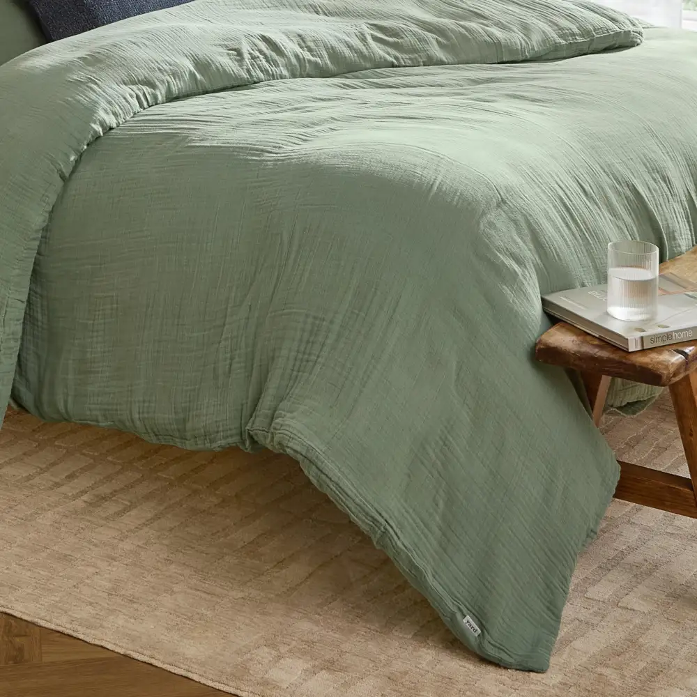 Classic Bedroom Printed Cotton Duvet Cover Set