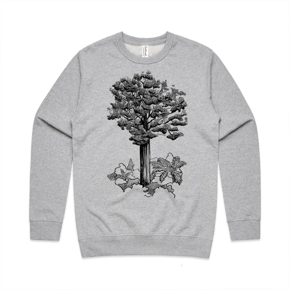 A versatile sports shirt with a simple shellbark pine pattern