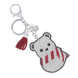 Polar Bear Charm Keychain