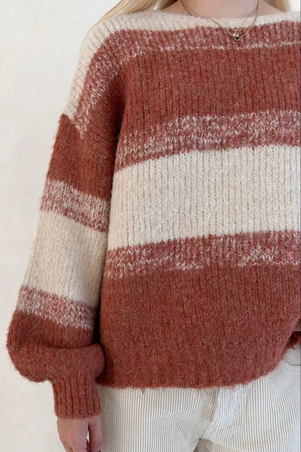 Airy Soft Striped Sweater