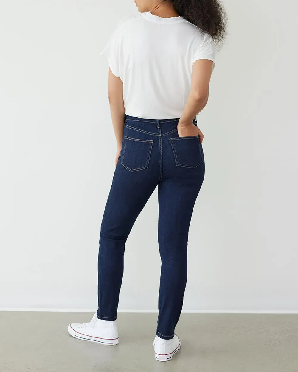 Skinny-Leg High-Rise Jean  Signature